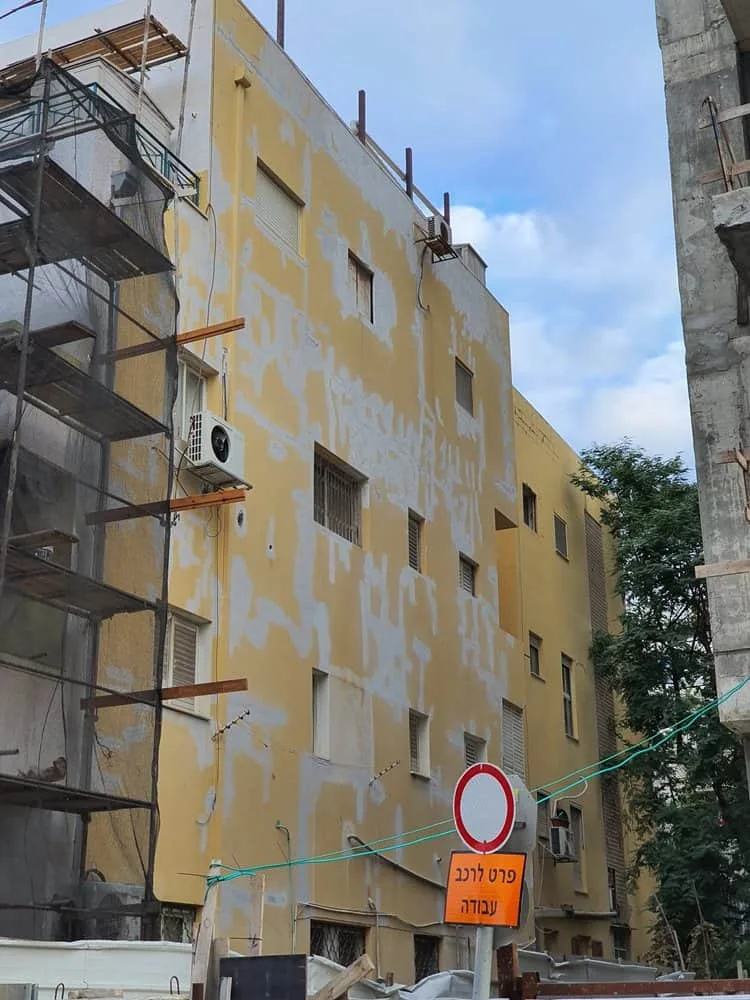 שירות מקיף של שיפוץ חיצוני לבניין